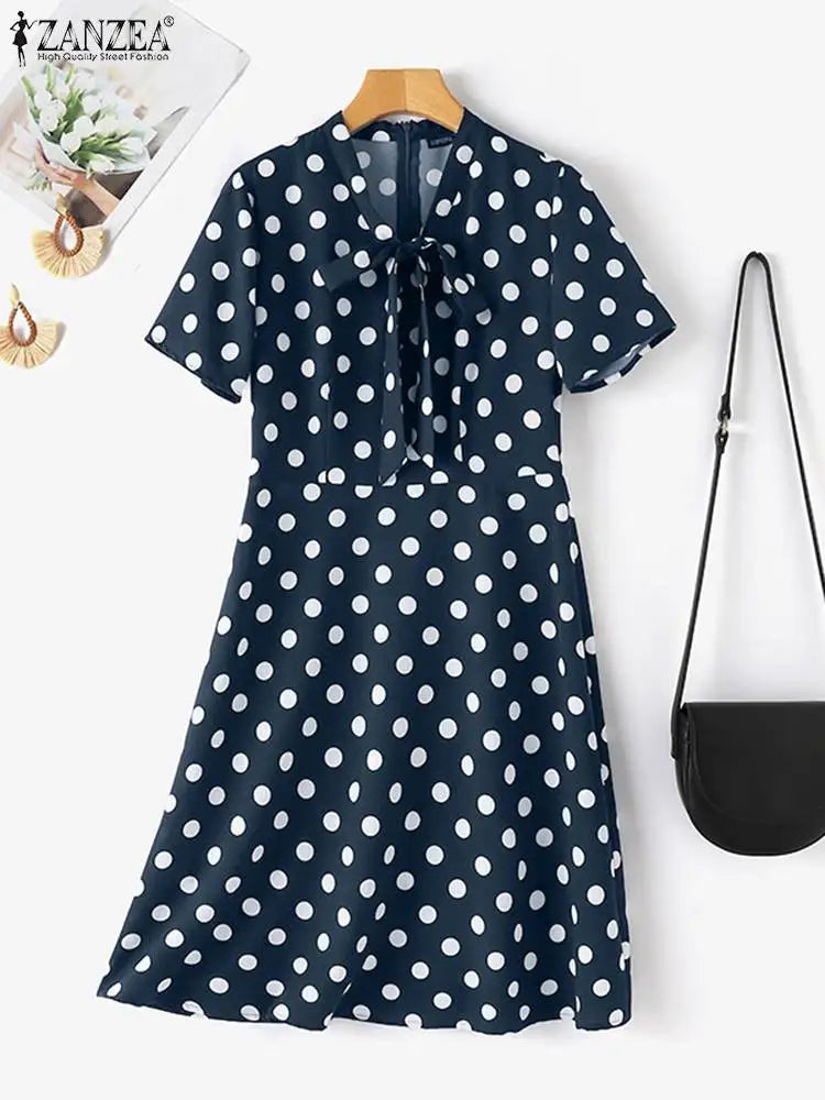 Polka Dot Dress Women