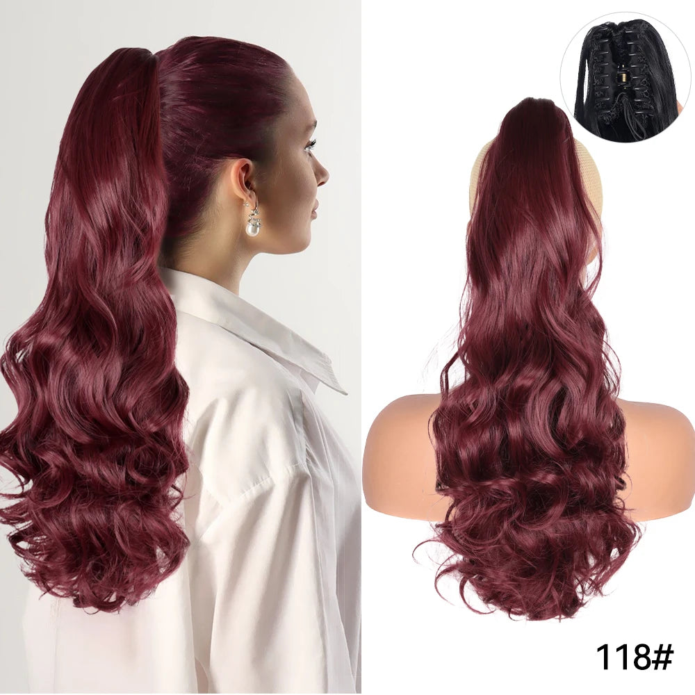 Alileader Claw Clip Ponytail Extension For Women