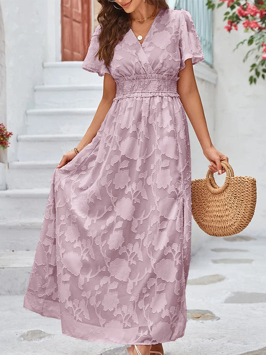 Dress Casual Summer V Neck