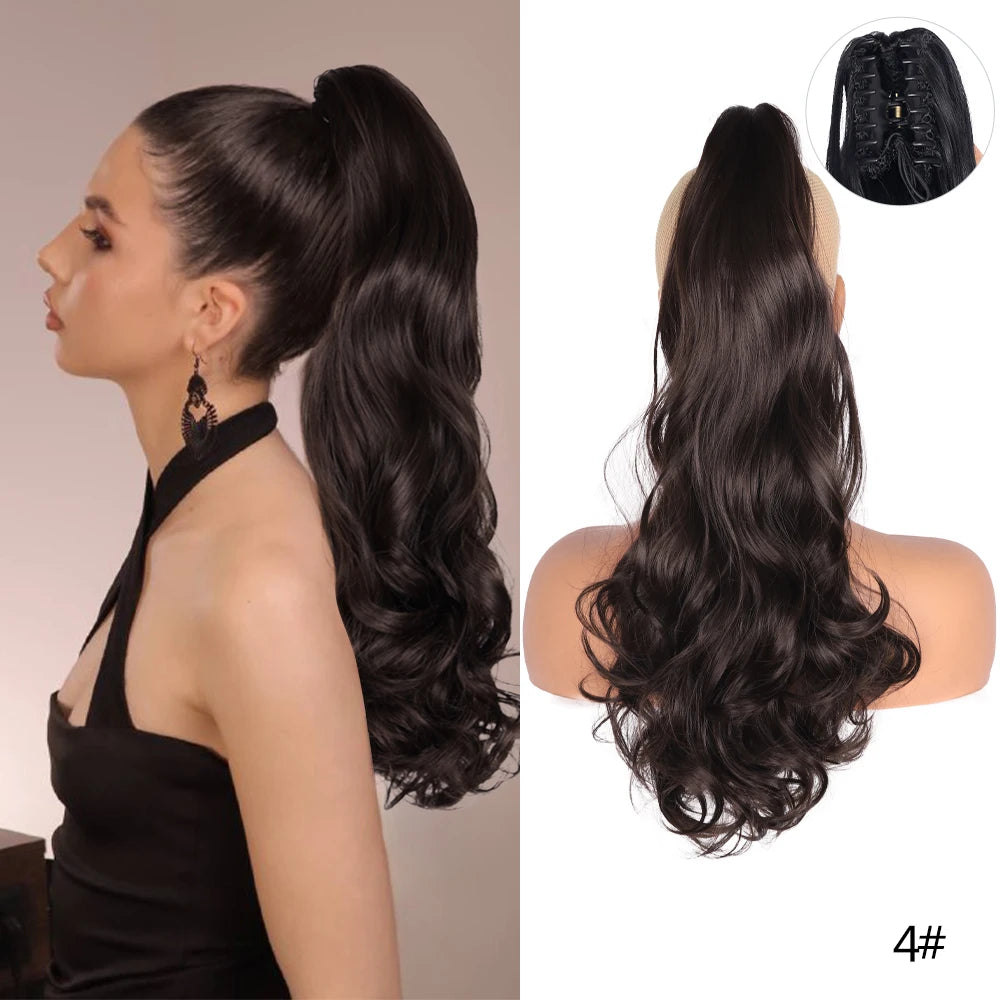 Alileader Claw Clip Ponytail Extension For Women