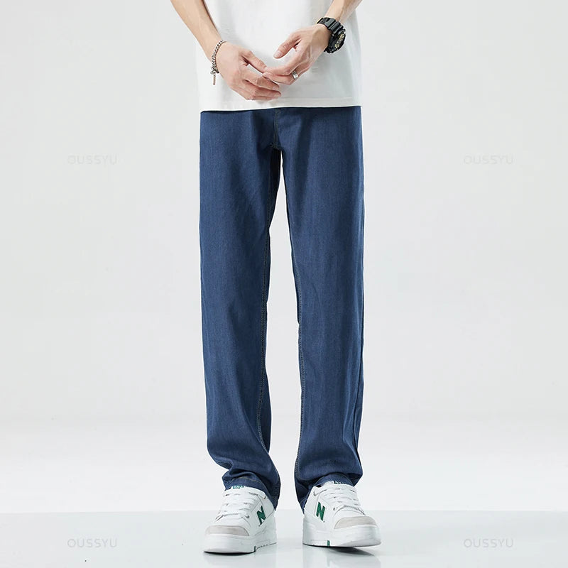 New Summer Thin Fabric Men's Jeans