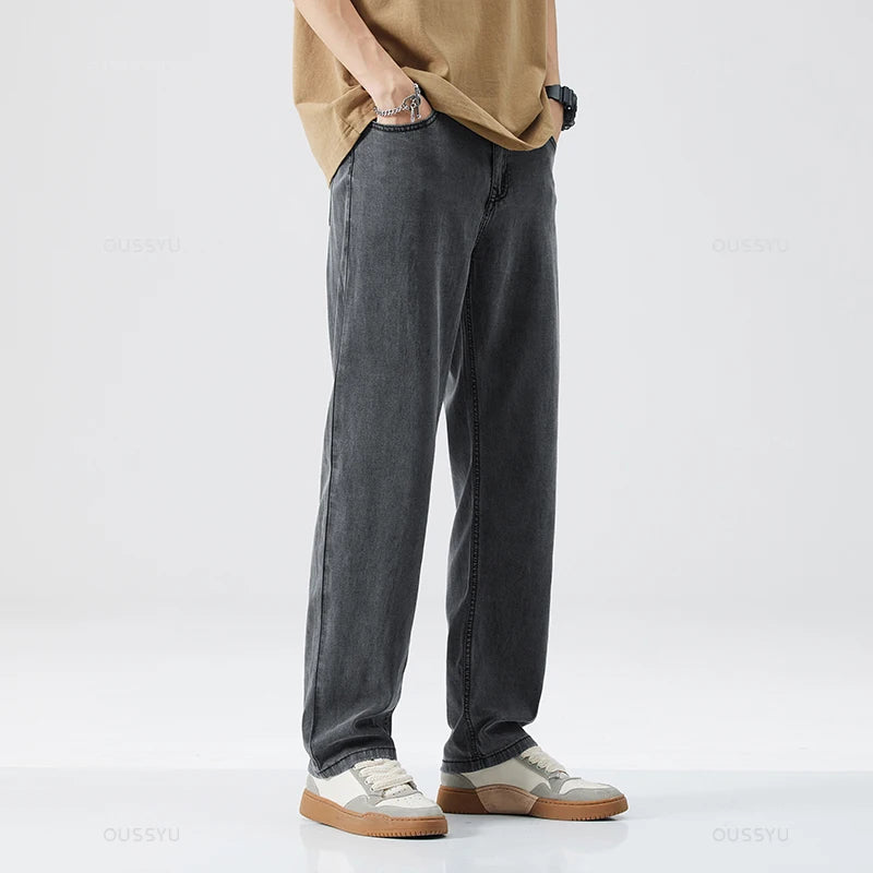New Summer Thin Fabric Men's Jeans