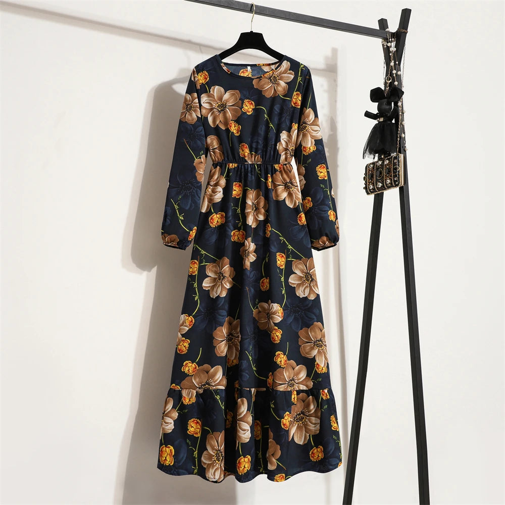 Spring Summer Women Maxi Dresses Casual
