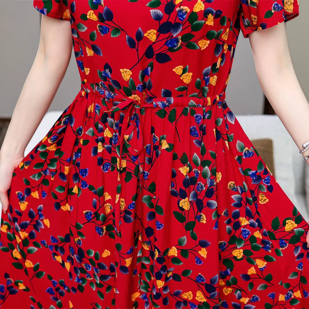 Women Short sleeve plus size Dress