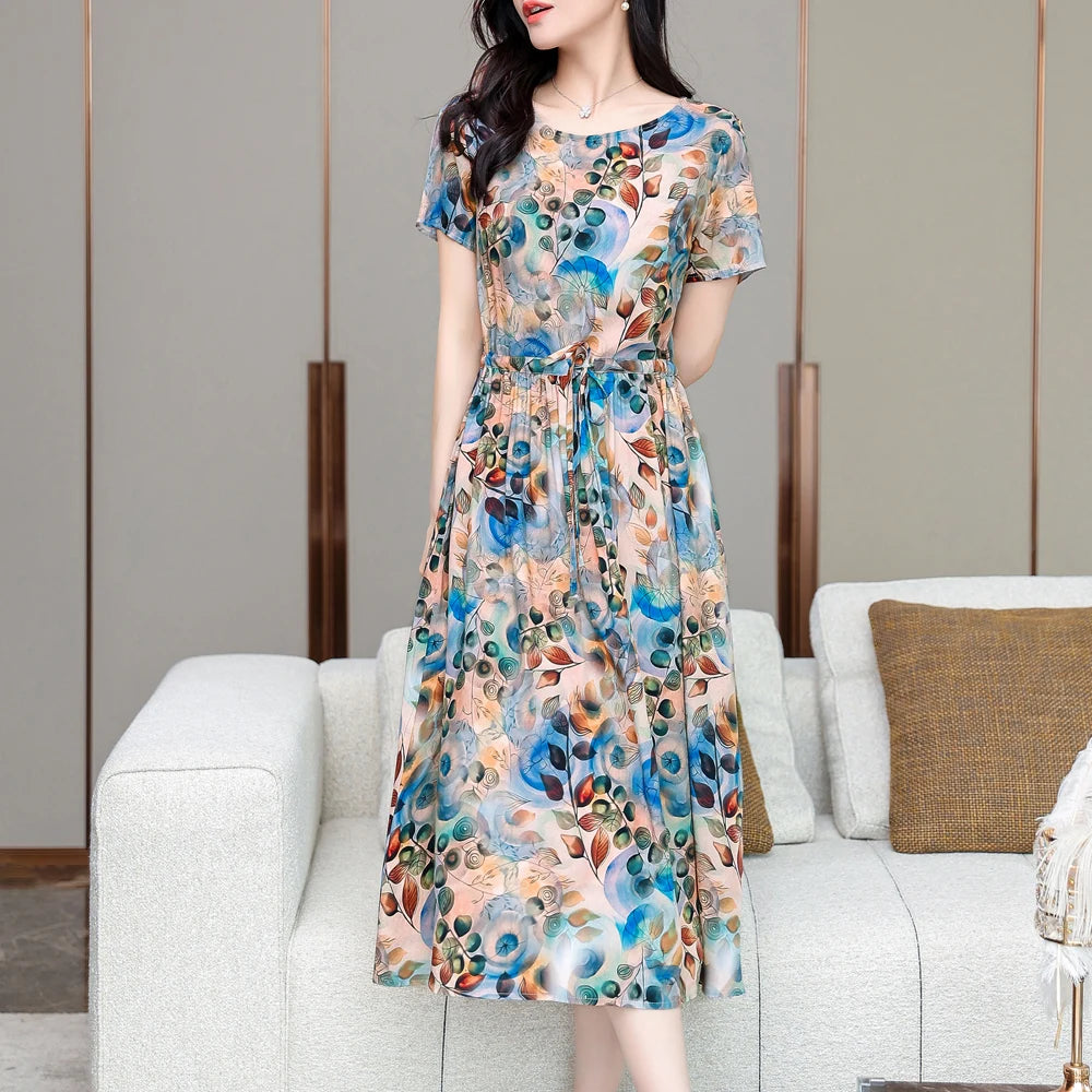 Women Short sleeve plus size Dress