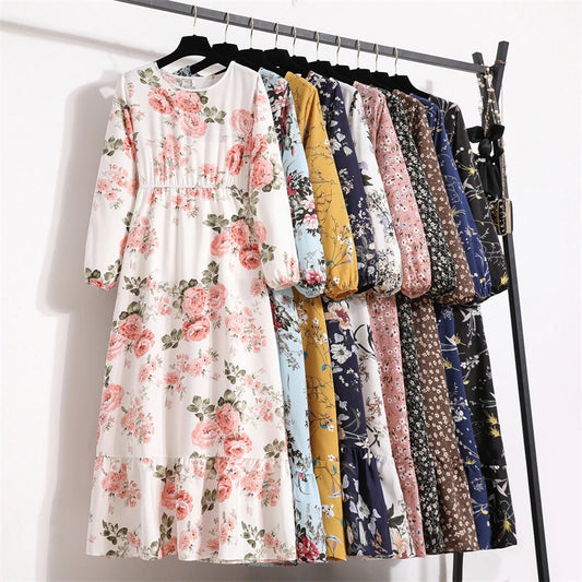 Spring Summer Women Maxi Dresses Casual